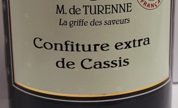 Confiture extra de Cassis | M. de Turenne