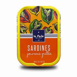 Sardines aux Poivrons Grillés | La Perle des Dieux