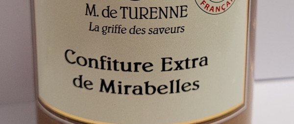 Confiture extra de Mirabelles | M. de Turenne