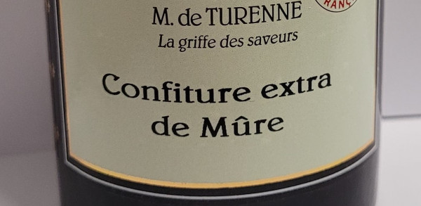 Confiture extra de Mûre | M. de Turenne